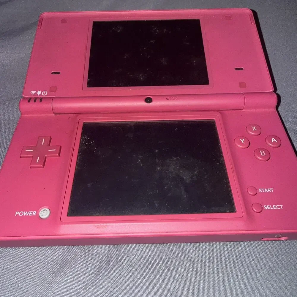 Nintendo DS Console Hot Pink Handheld System No Charger/stylus